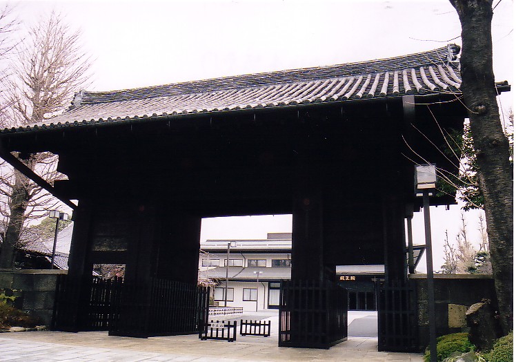 寛永寺の旧本坊表門