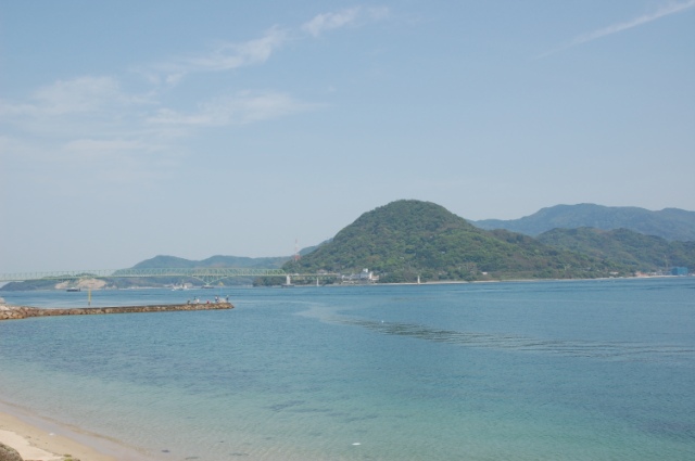 妙円寺近くより瀬戸内海、周防大島方面眺望