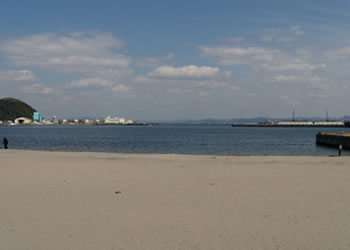 久里浜の海