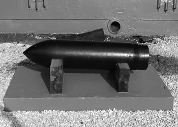 １８４８年製３０ポンドカノン砲砲弾