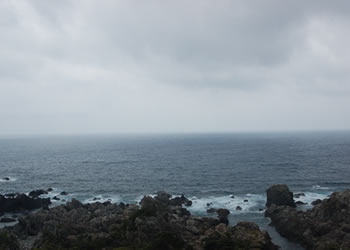 中岡慎太郎像　室戸岬