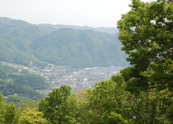 備中松山城からの眺望