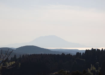 霧島神宮からの見晴らし