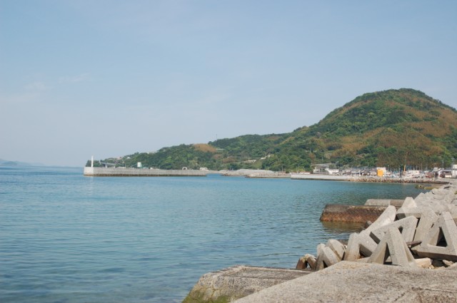 周防大島町久賀の海