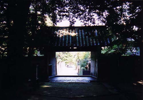 功山寺総門