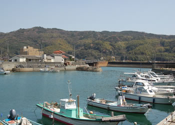 富海の港